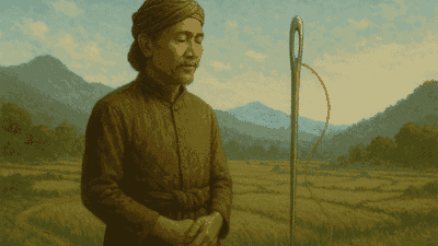 Peribahasa Sunda “Sina logor dina liang jarum, ulah sereg dina buana” mengajarkan keluwesan dan kebijaksanaan dalam hidup.