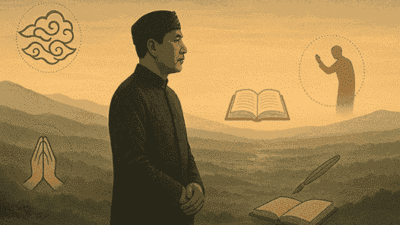 Refleksi mendalam tentang nilai nyunda, nyantri, nyakola, dan nyantika sebagai pedoman hidup modern yang seimbang dan berakar budaya.