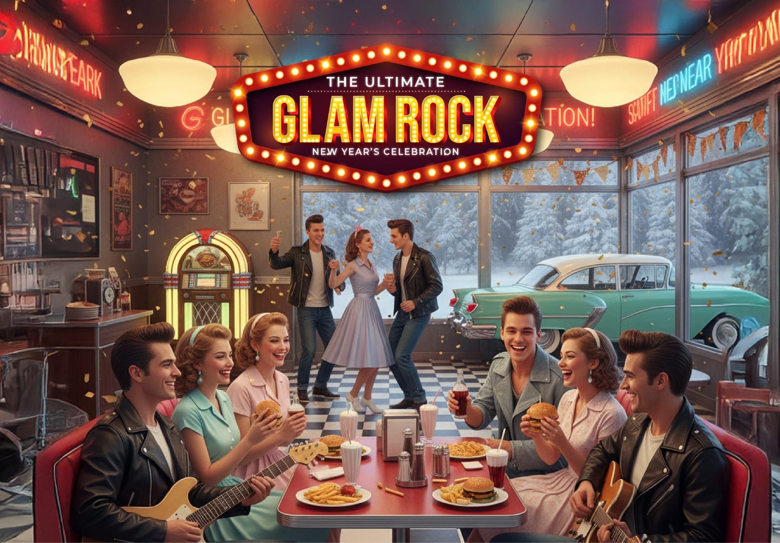 Fame Hotel Gading Serpong gelar pesta tahun baru 2026 bertema Glam Rock dengan paket spesial, hiburan lengkap, dan pengalaman meriah nan ikonik.