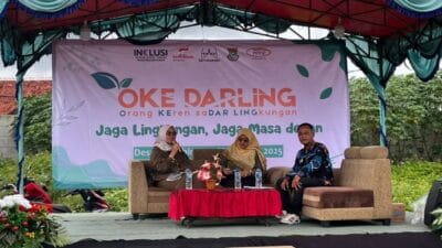 Kampanye OKE DARLING 2025 menggerakkan warga Desa Belimbing, Kosambi, untuk peduli lingkungan melalui edukasi 3R dan kolaborasi komunitas.