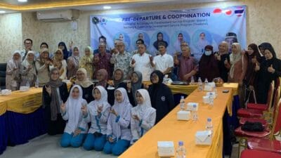 Enam mahasiswi FKIP UMT siap jalani magang dan KKN di Krabi, Thailand, membawa semangat global dan inspirasi lintas budaya.