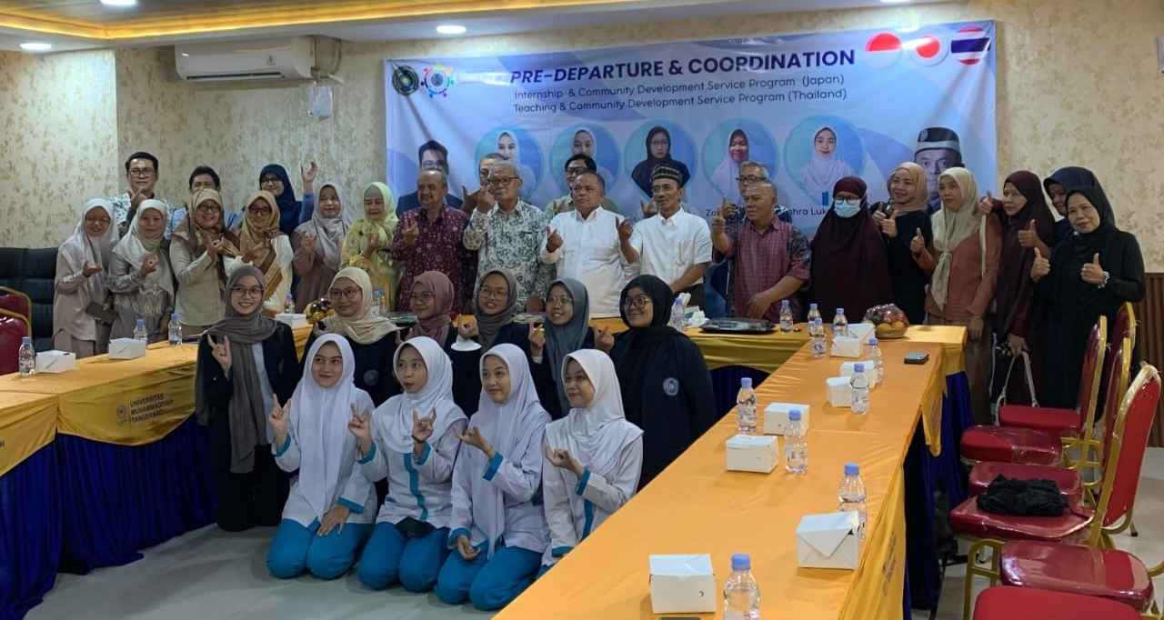 Enam mahasiswi FKIP UMT siap jalani magang dan KKN di Krabi, Thailand, membawa semangat global dan inspirasi lintas budaya.