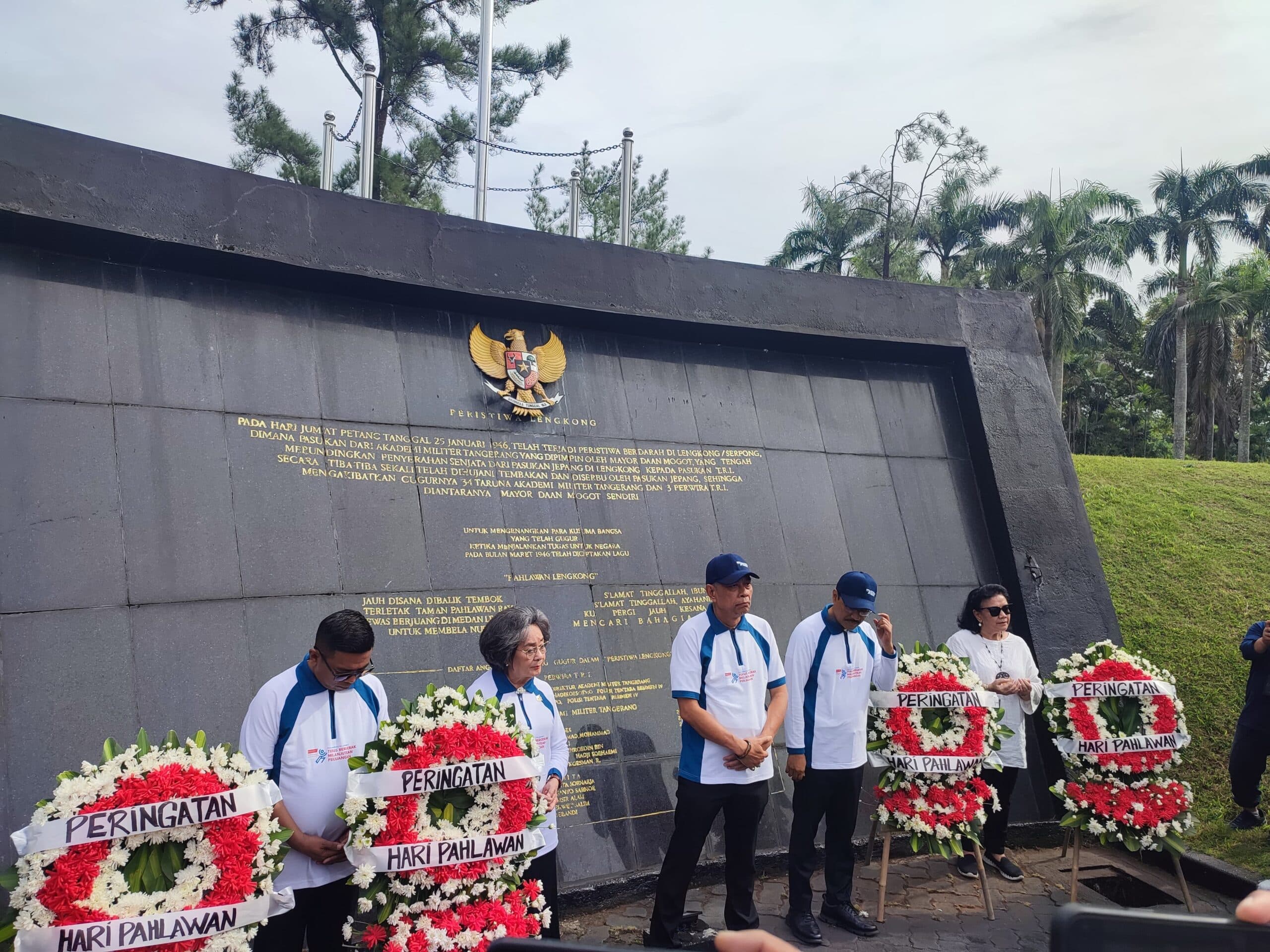 Mensos Saifullah Yusuf ajak masyarakat meneladani kesabaran dan cinta tanah air para pahlawan di Hari Pahlawan 2025 Tangsel.