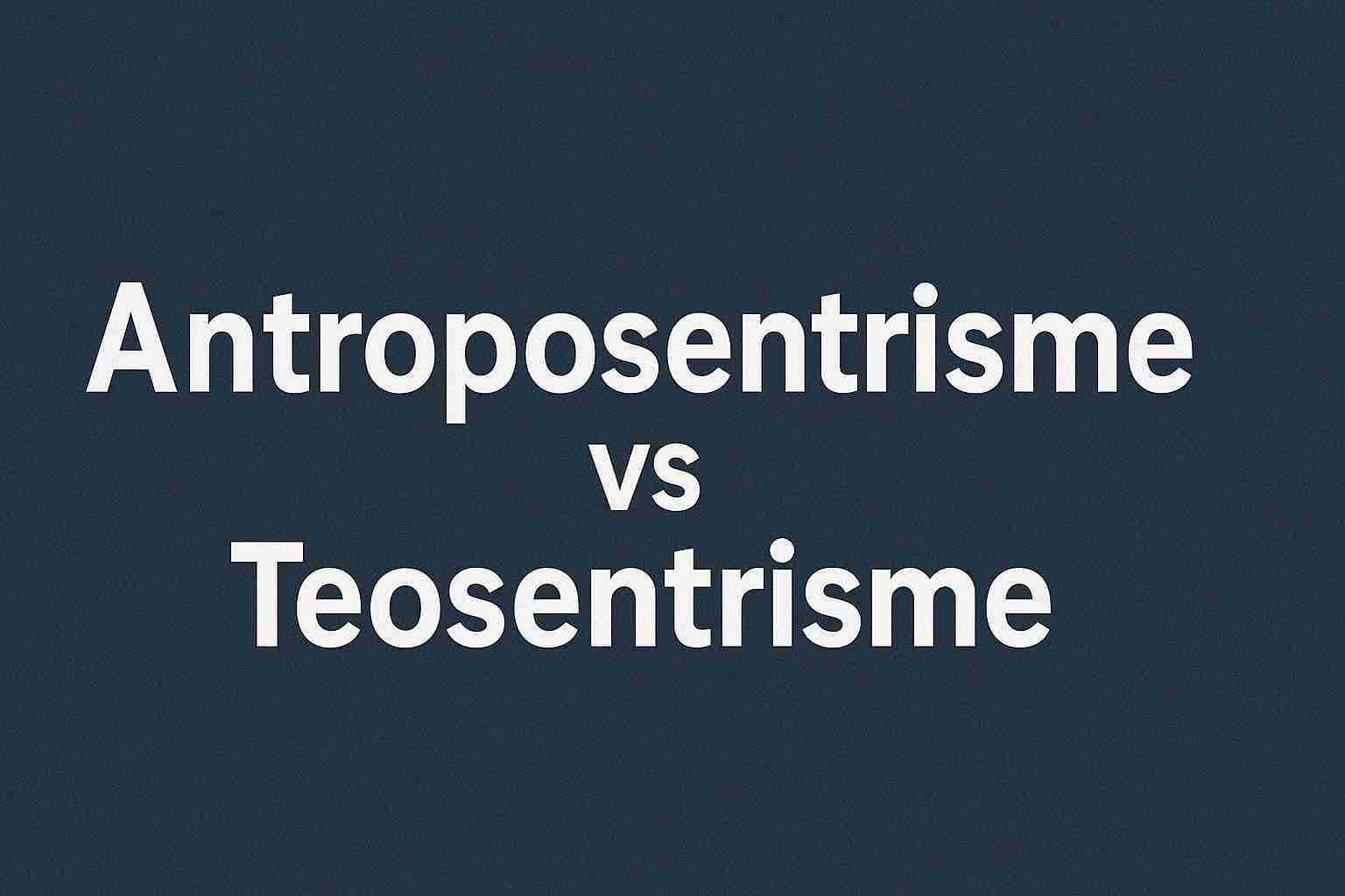 Refleksi pergeseran dari antroposentrisme menuju teosentrisme, menempatkan Allah sebagai pusat dan meruntuhkan ilusi ego manusia.