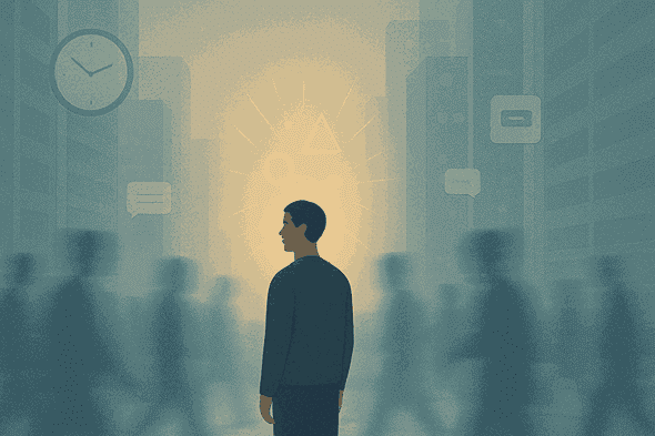 Kesadaran eksistensial dan transendental membantu kita tetap tenang, sadar, dan tidak hanyut dalam tekanan hidup modern yang serba cepat.