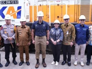 Menko AHY Resmikan Jalur Logistik Multimoda di Cilegon