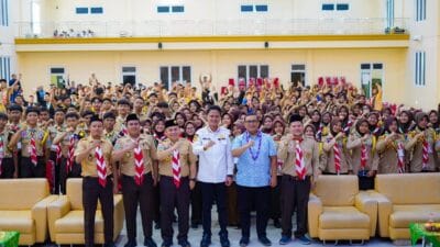 Gelora Penegak VI Pramuka Banten dibuka Wabup Iing yang menekankan pentingnya pembinaan karakter, kepemimpinan, dan kedisiplinan pemuda.