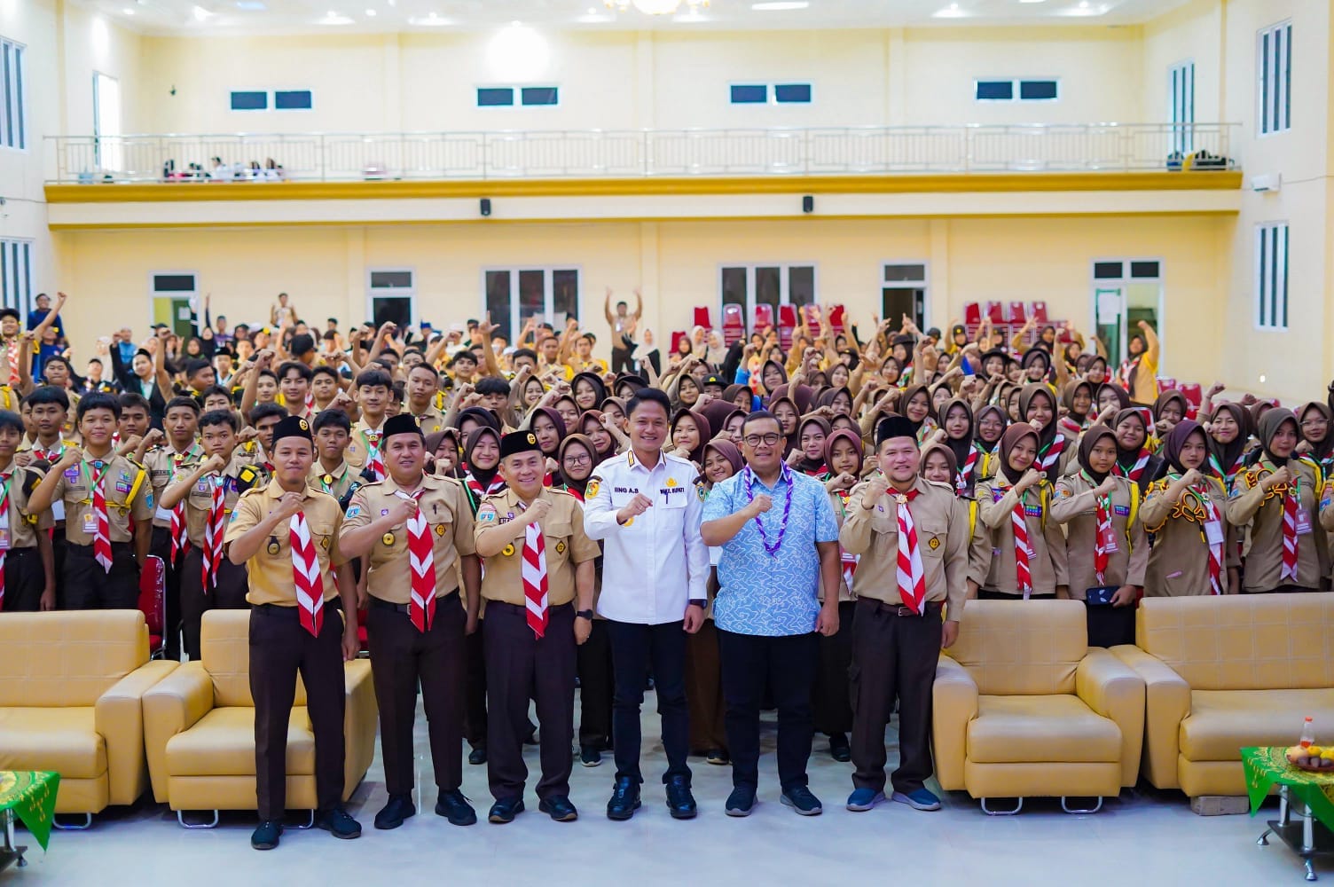 Gelora Penegak VI Pramuka Banten dibuka Wabup Iing yang menekankan pentingnya pembinaan karakter, kepemimpinan, dan kedisiplinan pemuda.