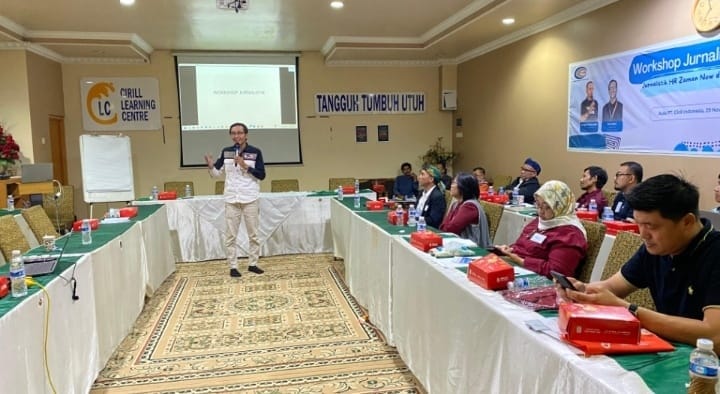 PLPN dan JMSI gelar workshop jurnalistik untuk HR guna meningkatkan literasi digital, etika pers, dan kemampuan teknis penulisan berita.