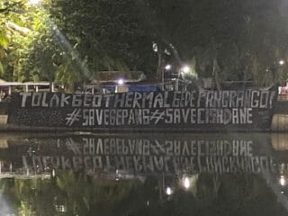 Aktivis Tolak Proyek Geothermal Gede Pangrango, Khawatir Cisadane Tercemar