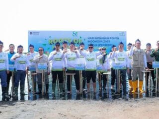 Gubernur Banten Andra Soni ajak masyarakat jaga pesisir lewat penanaman mangrove berkelanjutan dan apresiasi sinergi PLN.