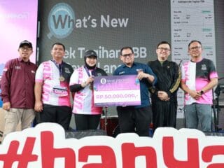 Wabup Intan Resmikan Tangkab Fun Run 2025: Olahraga, Donasi, hingga Edukasi QRIS