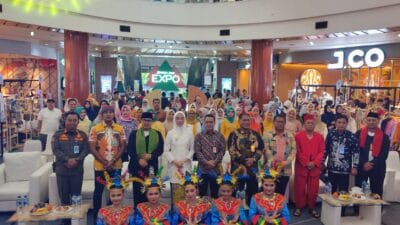 Tangsel Art Festival 2025 dibuka; Pilar Saga dorong ekraf tumbuh lewat pelatihan, promosi UMKM, dan penguatan identitas kriya lokal.