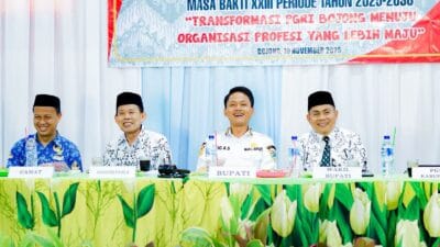 Wabup Pandeglang hadiri Konfercab PGRI Bojong 2025–2030, fokus pemilihan Ketua & Wakil Ketua, tingkatkan mutu pendidikan.