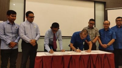 Perseroda PITS menandatangani MoU dengan Kejari Tangsel untuk pendampingan hukum guna memperkuat tata kelola perusahaan daerah.