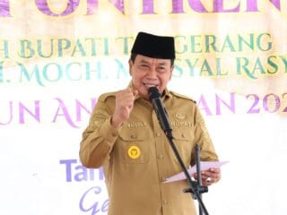 Bupati Tangerang mulai pembangunan Asrama Pondok Pesantren 2025 di 45 titik untuk fasilitas santri lebih nyaman dan optimal.