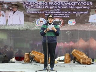 Wabup Intan Resmikan City Tour Kelapa Dua untuk Dongkrak Wisata Kreatif Tangerang