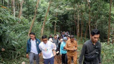 Pemprov Banten meninjau perbaikan akses jalan ke Curug Cimanggung untuk mendukung pengembangan wisata dan ekonomi warga.