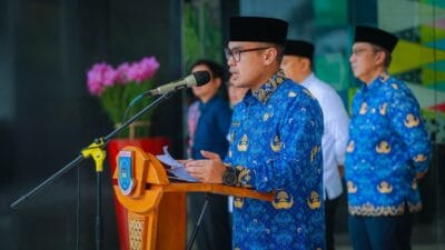 Peringatan Hari Bela Negara ke-77 di Tangsel dipimpin Pilar Saga Ichsan, tekankan bela negara lewat pengabdian dan pelayanan publik.