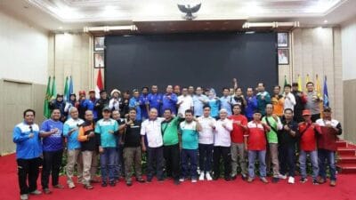 UMP Banten 2026 resmi naik 6,74 persen menjadi Rp3,1 juta. Gubernur Andra Soni tetapkan UMP, UMK, dan UMSK se-Banten.