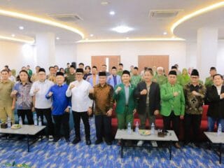 Dialog Kebangsaan GEMA Mathla'ul Anwar bahas peran pemuda dalam demokrasi hijau dan ketahanan pangan nasional di Kota Tangerang.