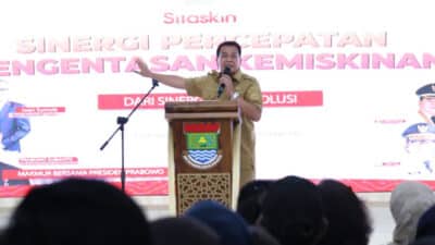 Pemkab Tangerang bersama BP Taskin menggelar Sitaskin untuk percepatan pengentasan kemiskinan dan penguatan ketahanan pangan warga.
