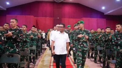 Gubernur Banten Andra Soni menegaskan sinergi Pemprov Banten dan Brigif TP 87 Salakanagara untuk percepatan pembangunan dan ketahanan pangan.