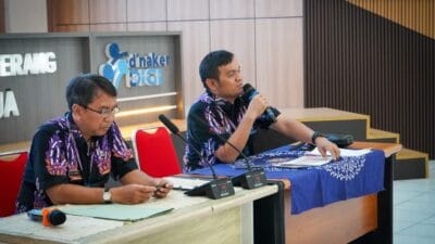 Disnaker Kabupaten Tangerang menggelar sosialisasi dan verifikasi keanggotaan serikat pekerja sebagai dasar Tripartit Nasional.