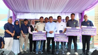 Bupati Tangerang Maesyal Rasyid meresmikan Gedung Sekretariat dan GOR KONI sebagai dukungan pembinaan atlet daerah.