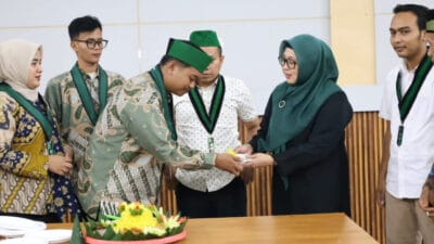 Wabup Tangerang Intan Nurul Hikmah menghadiri penutupan Training Raya HMI 2026 dan menegaskan peran mahasiswa dalam pembangunan daerah.