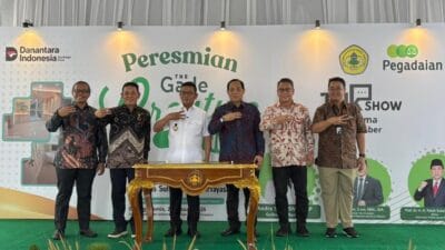 Pegadaian meresmikan The Gade Creative Lounge di Untirta sebagai ruang kolaborasi, literasi keuangan, dan kewirausahaan mahasiswa.