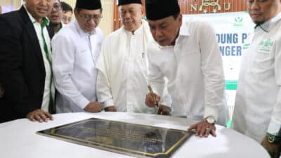 Bupati Tangerang meresmikan Gedung PCNU di Tigaraksa sebagai pusat moderasi beragama, persatuan, dan pelayanan umat.