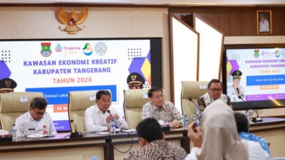 Pemkab Tangerang menjalin kerja sama dengan Universitas Prasetiya Mulya untuk mengembangkan kawasan ekonomi kreatif di 12 kecamatan.