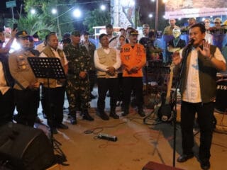 Kabupaten Tangerang menutup 2025 dengan doa bersama dan donasi untuk korban bencana Sumatra pada malam pergantian tahun.