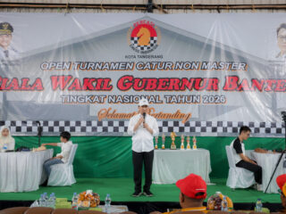 Turnamen Catur Nasional di Tangerang, Wagub Banten Sebut Catur Investasi Jangka Panjang Generasi Unggul