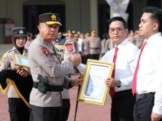 6 Personel Polda Banten Terima Penghargaan dari Kapolda