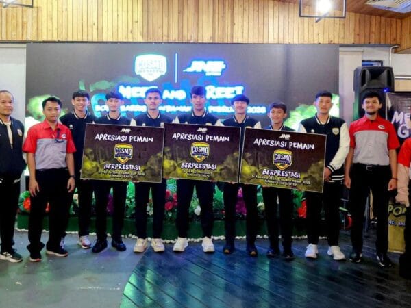 Apresiasi Atlet Futsal Indonesia, JNE Ganjar Skuad Cosmo JNE FC Bonus Puluhan Juta Rupiah