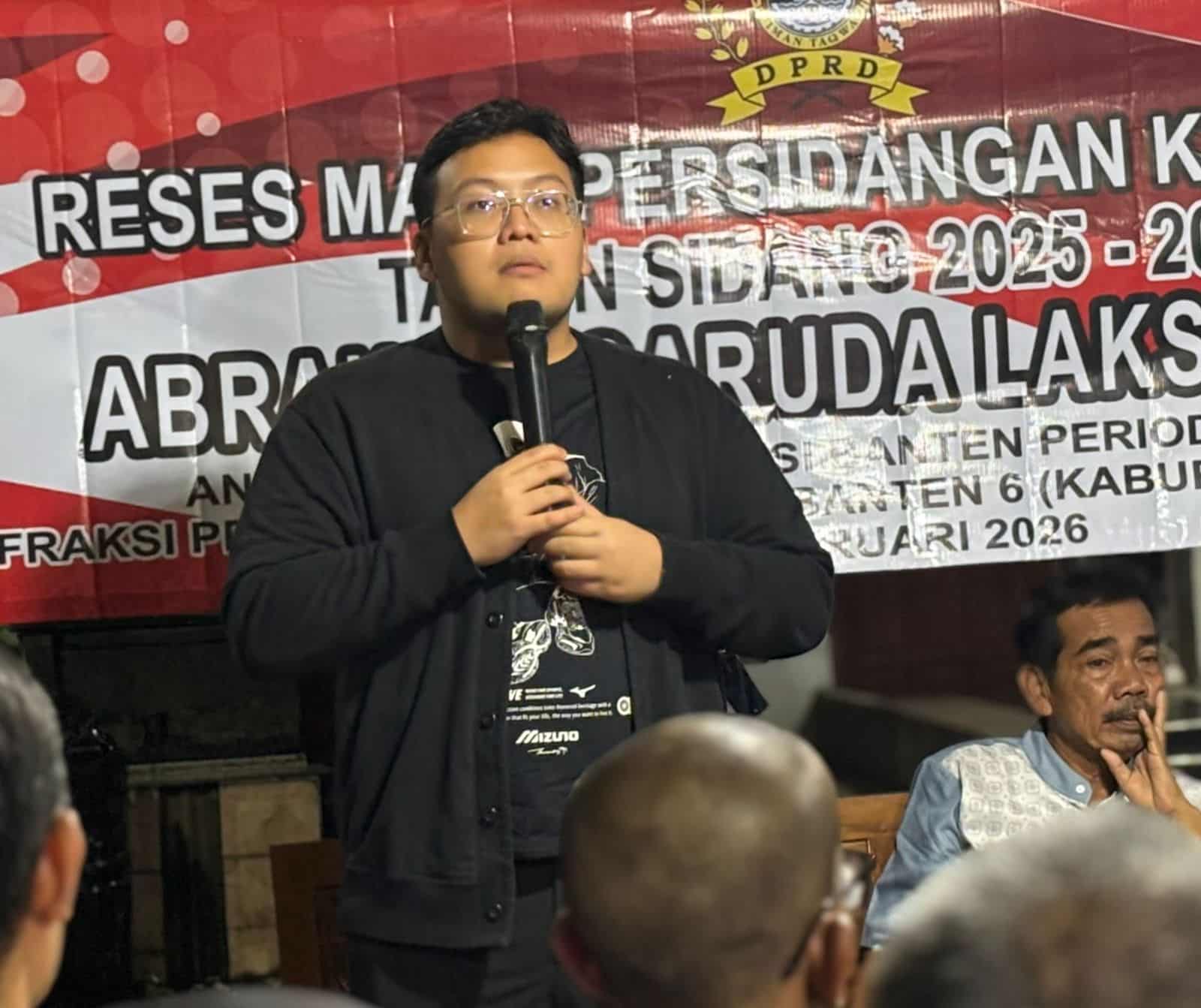 Reses Abraham Garuda Laksono di Tangerang serap aspirasi soal pungli kerja, BPJS PBI, dana BOS, dan pelatihan pemuda.