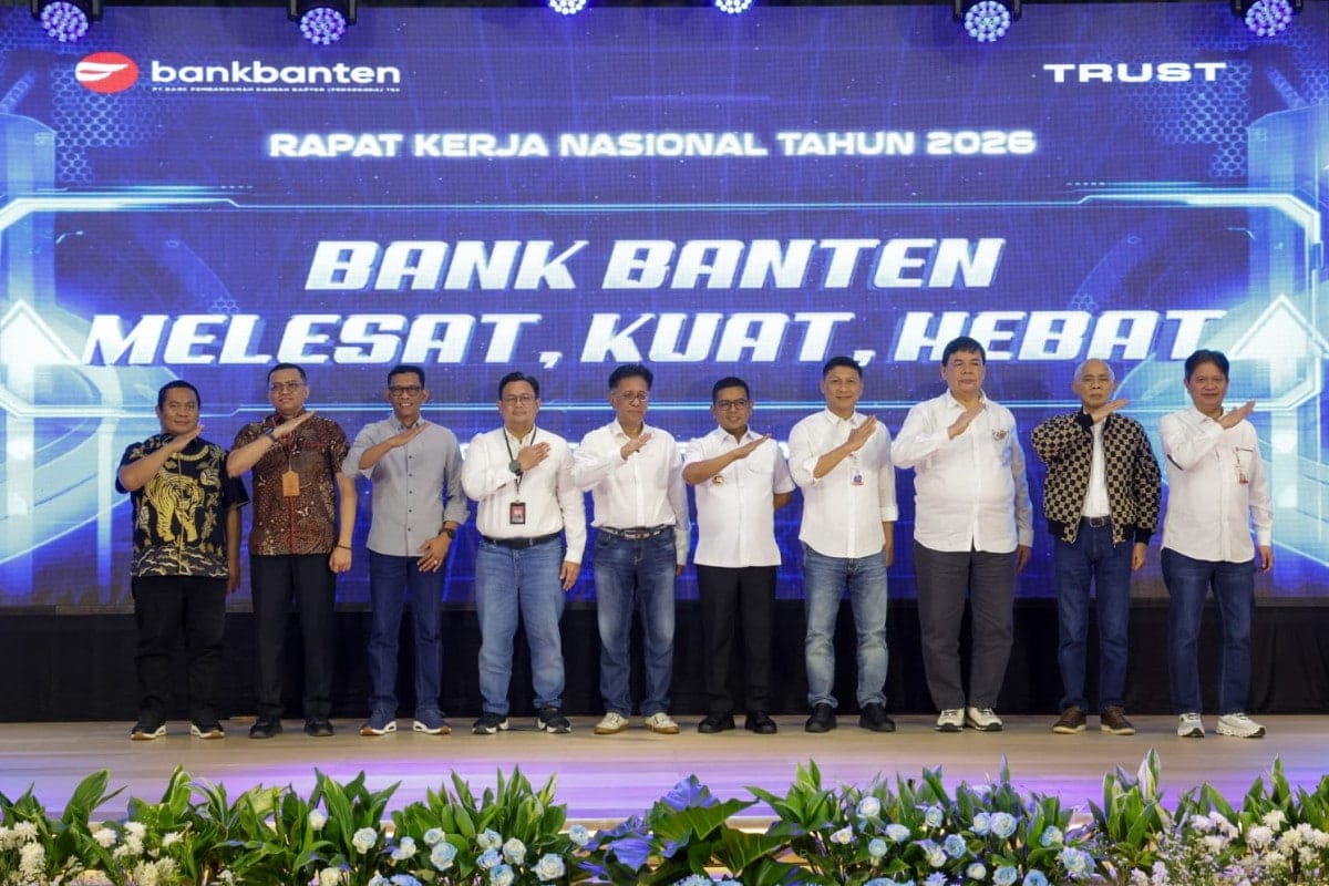 Andra Soni optimistis Bank Banten melesat di 2026. Kinerja, laba, RKUD, QRIS, dan Jawara Mobile terus diperkuat.