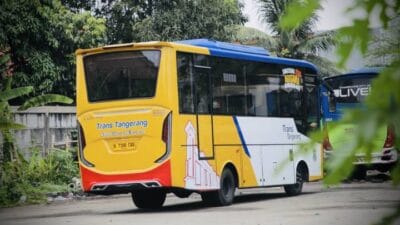 HUT ke-33 Kota Tangerang, Bus Tayo dan Si Benteng gratis di semua rute pada 28 Februari 2026 bagi seluruh warga.