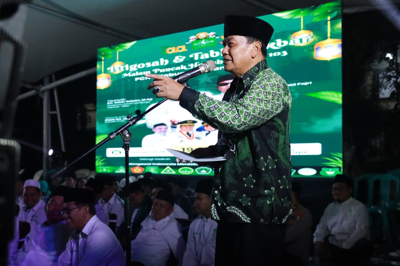 Bupati Tangerang tegaskan NU sebagai mitra strategis dalam pembangunan, persatuan umat, dan moderasi beragama.
