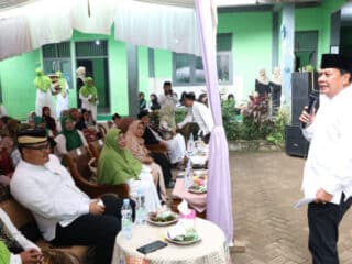 Di MI Nurul Huda Curug Wetan, Bupati Tangerang Ingatkan Pentingnya Shalat dan Gotong Royong