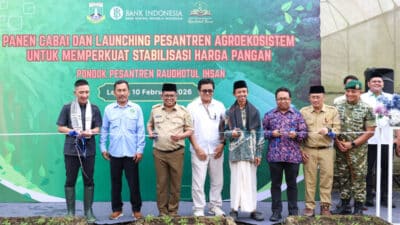 Gubernur Banten dorong pesantren agroekosistem Raudhatul Ihsan, gabungkan pendidikan agama dengan pertanian produktif.