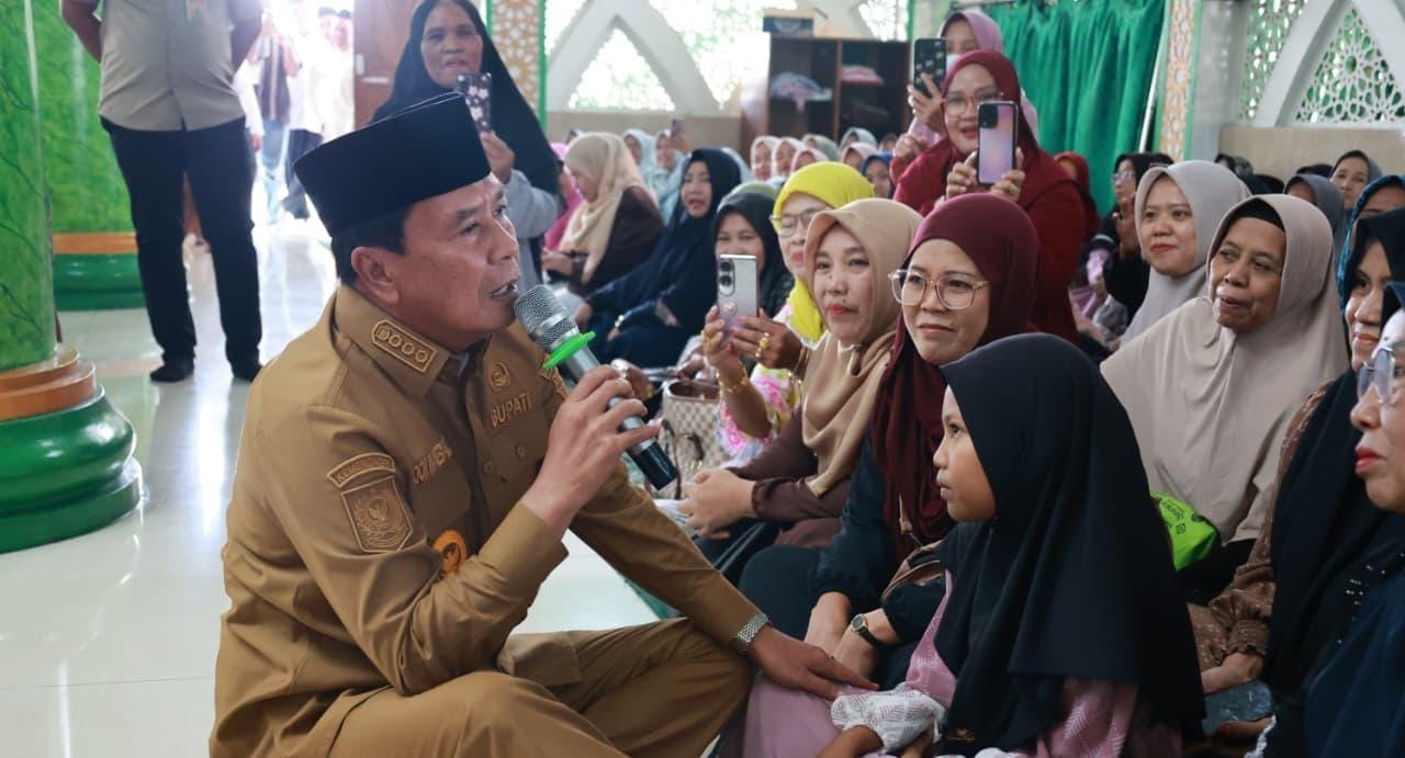 Bupati Tangerang Maesyal Rasyid membuka Ta’mir Ramadan di Masjid Jami Nurul Yaqin Cikupa, memperkuat syiar Islam dan kebersamaan.