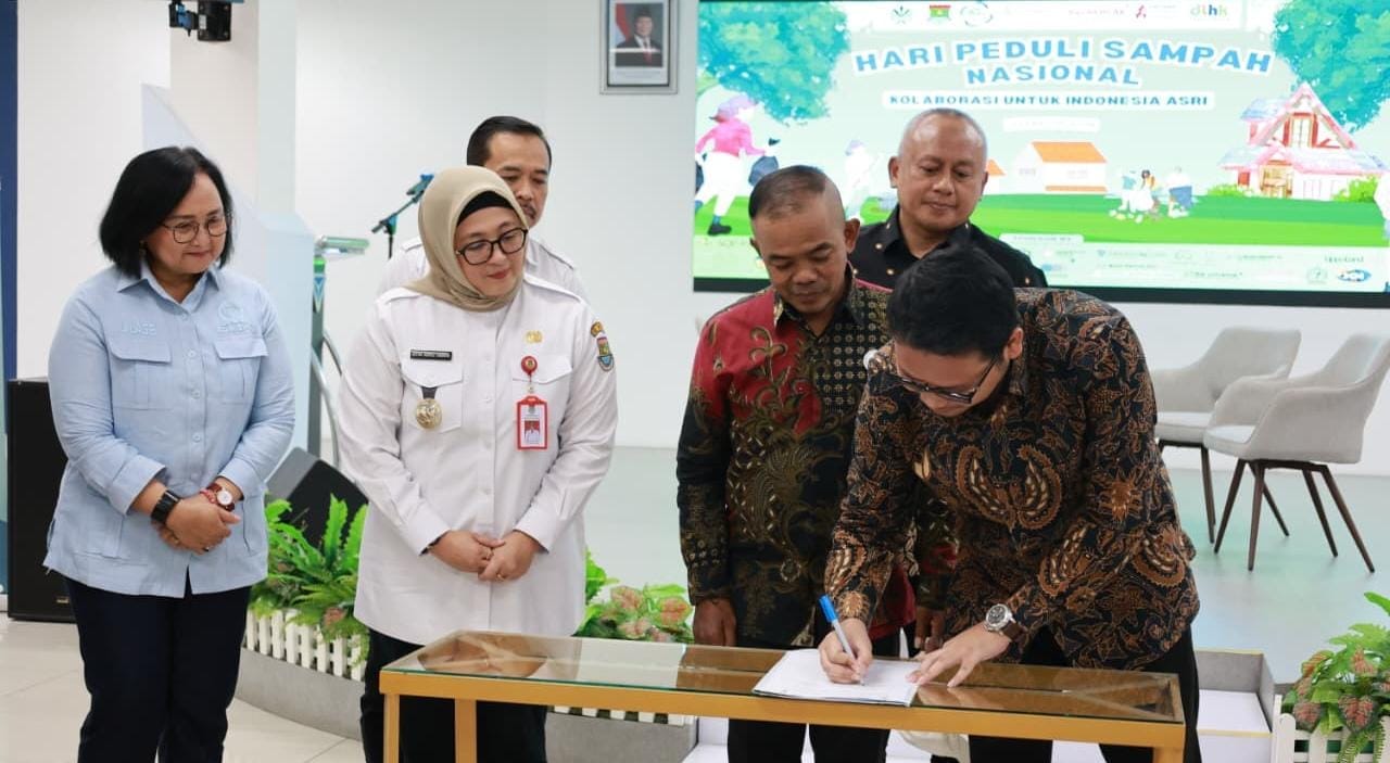 Wabup Tangerang Intan Nurul Hikmah mendorong pengusaha terapkan EPR saat HPSN 2026 guna memperkuat pengelolaan sampah.