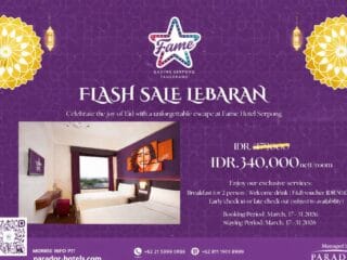 Staycation Lebaran Hemat di Tangerang, Fame Hotel Hadirkan Promo Spesial