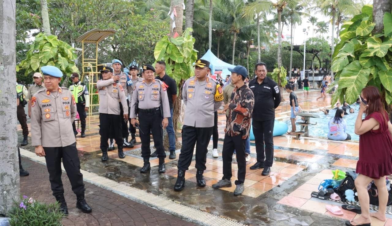 Polresta Tangerang tingkatkan pengamanan objek wisata saat libur Lebaran 2026, antisipasi lonjakan pengunjung dan potensi gangguan keamanan.