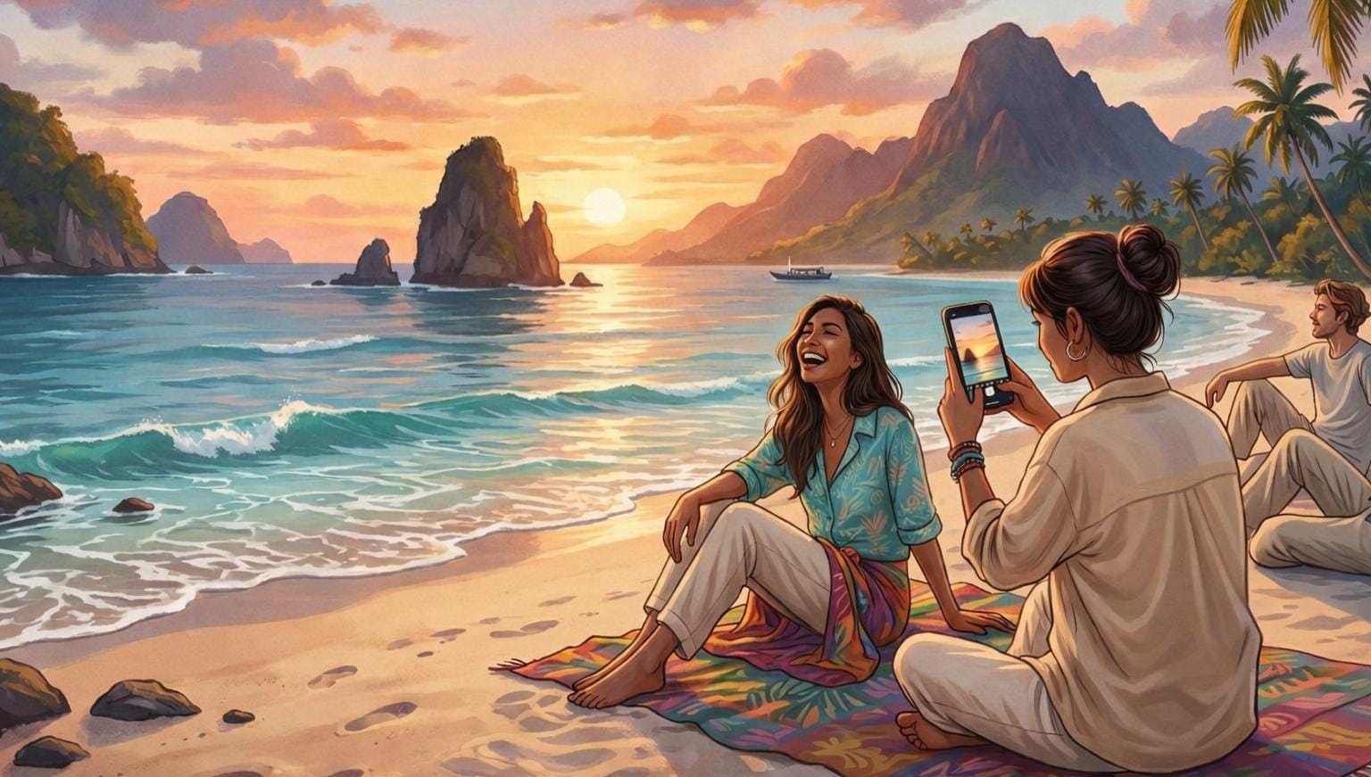 Fenomena pamer liburan di media sosial mengungkap dilema: menikmati momen nyata atau mengejar validasi digital yang memengaruhi kesehatan mental.