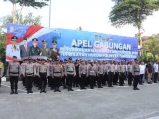 Polresta Tangerang Perketat Pengamanan Malam Takbiran 2026