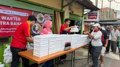 Alfamart hadirkan Warteg Gratis 2026, jangkau 60.000 penerima di 34 kota, dukung UMKM dan berbagi Ramadan.